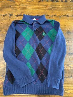 Gymboree,And Toddler Long Sleeve Sweaters,Argyle Green,8
